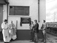 Unveiling of the plaque on Belmullet Creamery - Lyons0018112.jpg  Unveiling of the plaque on Belmullet Creamery for Jack Cahill milk advisor for NCF co-op, 1985. : 1985.tif, Belmullet, Lyons collection