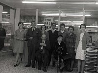 Mc Intyre Store Belmullet, November 1969.. - Lyons0018155.jpg  Opening of Mc Intyre's stores Belmullet, November 1969. Martin Mc Intyre & his wife & family. : 1969 Misc, 19691124 Opening of Mc Intyre's stores Belmullet 1.tif, 19691124 Opening of Mc Intyre's stores Belmullett.tif, Lyons collection