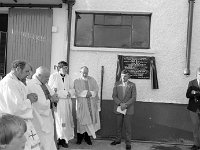 Unveiling of the plaque on Belmullet Creamery - Lyons0018175.jpg  Unveiling of the plaque on Belmullet Creamery for Jack Cahill milk advisor for NCF co-op, July 1985. : 19850712 Unveiling of plaque 1.tif, Belmullet, Lyons collection