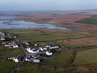 Aerial view of Belmullet, November 1985. - Lyons0018181.jpg  Aerial view of Belmullet, November 1985.