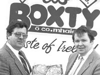 Boxty in Belmullet, November 1986... - Lyons0018200.jpg  Proprietors of the boxty company in Belmullet, November 1986. : 19861130 Boxty in Belmullet 3.tif, Farmers Journal, Lyons collection