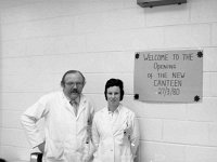 Opening of canteen in Baxter, Swinford, March 1980 - Lyons Baxter-59.jpg  Opening of canteen in Baxter, Swinford, March 1980