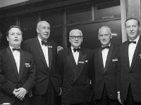 Castlebar International Song Contest 1967 - Lyons0005218.jpg  The organising committee for the inaugural Castlebar International Song Contest 1966 :   L-R : John Mc Hale, Frank O' Brien, Michael Joe Egan, Paddy Irwin and Gerry Mc Donald.  Missing from this picture is Thomas F. Durcan. : Castlebar Song Contest, Egan, Irwin, MCDonald, McHale, O'Brien
