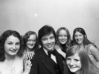Castlebar International Song Contest 1971 - Lyons0005397.jpg  Castlebar Song Contest 1971. Roly Daniels with Castlebar girls. : Castlebar Song Contest, Daniels