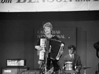 Castlebar International song Contest, 1973 - Lyons0005486.jpg  Castlebar Song Contest 1973.  Bridget Donohoe and her husband Seamus. : Castlebar Song Contest, Donohoe