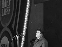 Castlebar International song Contest, 1974 - Lyons0005509.jpg  Castlebar Song Contest 1974. Comedian Tom O' Donnell from the Tom and Pascal act, Limerick. : Castlebar Song Contest, O'Donnell, Tom