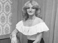 Castlebar International song Contest, 1977 - Lyons0005563.jpg  Castlebar Song Contest 1977. Singer Linda Triebels from Ostend, Belgium. : Castlebar Song Contest, Triebels