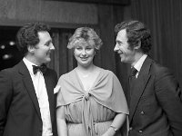 Castlebar International song Contest, 1979: Berger Dealers. - Lyons0005644.jpg  Castlebar Song Contest 1980. Mike Murphy and his wife Eileen Murphy and Morgan O' Sullivan RTE. : Castlebar Song Contest, Murphy, O'Sullivan