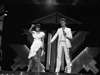 Castlebar International song Contest, 1982 - Lyons0005677.jpg  Castlebar Song Contest 1982. Karen Black and Roy Taylor singing the Andy O'Callaghan composition 'All I Want To Do'. : Black, Castlebar Song Contest, Taylor