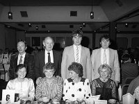 Castlebar International song Contest, 1985:  Berger Paint Dealers' Dinner - Lyons0005696.jpg  Castlebar Song Contest 1985. Pictured at the Berger Stockiists dinner before the 1985 contest are : Mr & Mrs ?; Jack & ? Kennedy; Bill & Helen Fennessy and Brendan & Kathleen Harty Berger Paints Dinner : Berger, Castlebar Song Contest, Fennessy, Harty, Kennedy