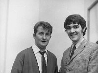 21st Castlebar Song Contest, 1967 - Lyons0005722.jpg  Castlebar Song Contest 1967. Teddy Moran from Westport talking to idol Johnny Mc Evoy. : Castlebar Song Contest, McEvoy, Moran