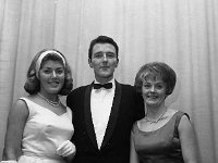 21st Castlebar Song Contest, 1967 - Lyons0005733.jpg  Castlebar Song Contest 1967. Mike Murphy RTE with Mary Flanagan Westport singer at right and a guest. : Castlebar Song Contest, Flanagan, Murphy