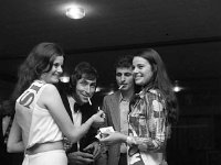 Castlebar Song Contest 1970 - Lyons0005756.jpg  Castlebar Song Contest 1970. Silk Cut girls dispensing and lighting up cigarettes. : Castlebar Song Contest