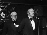 Castlebar Song Contest 1976 - Lyons0005775.jpg  Castlebar Song Contest 1976. Addressing the Song Contest audience is Mr Joe Malone, director general of Bord Failte Eireann. Joe is a native of Breaffy, Castlebar. At left Michael Joe Egan, solicitor, Castlebar and one of the founders of the Castlebar Song Contest. : Castlebar Song Contest, Egan, Malone