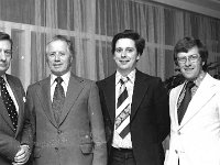 - Lyons0005782.jpg  Castlebar Song Contest  1978. Roy Guise, Managing Director Berger Paints; Jim Kavanagh, Contest Treasurer; Paddy McGuinness and Tom Courell, Contest PRO. : Courell, Guise, Kavanagh, McGuinness