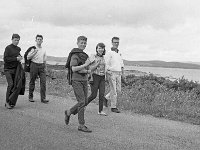 Castlebar Walking Festival, June 1967 - Lyons0011746.jpg  Castlebar Walking Festival, June 1967. Included in picture Jim McNally and Nathy Rice. : Castlebar Walking Festival