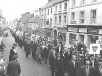 NFA protest in Castlebar, October 1965 - Lyons0012441.jpg  Go-kart racing in Castlebar, September 1965. : 19651016 NFA Protest march in Castlebar 4.tif, Castlebar, Farmers Journal, Lyons collection