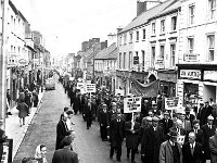 NFA protest in Castlebar, October 1965 - Lyons0012445.jpg  Go-kart racing in Castlebar, September 1965. : 19651016 NFA Protest march in Castlebar 9.tif, Castlebar, Farmers Journal, Lyons collection