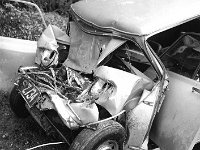 Crash in Breaffy, August 1967. - Lyons0012489.jpg  Crash in Breaffy, August 1967. : 19670808 Crash in Breaffy 1.tif, Castlebar, Lyons collection