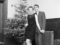 Breaffy House Hotel staff Christmas party, December 1967.. - Lyons0012495.jpg  James Walsh with his fiance Roseanne McNieve at the Breaffy House Hotel staff Christmas party, December 1967. : 19671215 Breaffy House Staff Christmas Party 1.tif, Castlebar, Lyons collection