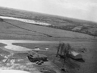 Aerial view of Castlebar Airport, March 1970. - Lyons0012618.jpg  Aerial view of Castlebar Airport, March 1970.