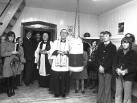 Opening of Recreation Centre in Castlebar, December 1973. - Lyons0012881.jpg  Opening of Recreation Centre in Castlebar, December 1973.Fr Heaney, Holy Rosary Church, Castlebar; Rev Vaughan, Church of Ireland, Castlebar at the blessing of the recreation centre. : 1973 Misc, 19731207 Opening of Recreation Centre in Castlebar 4.tif, Castlebar, Lyons collection