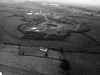 Aerial view of Castlebar Airport, February 1977. - Lyons0012943.jpg  Aerial view of Castlebar Airport, February 1977.