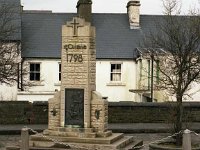 1798 monument, Castlebar, February 1984. - Lyons0013040.jpg  1798 monument, Castlebar, February 1984.