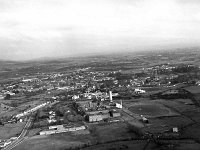 Aerial view of Castlebar, February 1986. - Lyons0013103.jpg  Aerial view of Castlebar, February 1986.