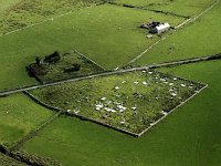 Aerial photo of North Mayo, 1992. - Lyons00-20739.jpg  Graveyard near the Ceide Fields in North Mayo. : 19920819 Graveyard near the Ceide Fields 1.tif, Ceide Fields, Lyons collection