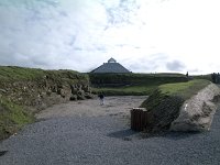 Ceide Fields Visitor Centre, 1993. - Lyons00-20762.jpg  Side view, of the Ceide Fields Visitors Centre. : 19930704 Ceide Fields.tif, Ceide Fields, Lyons collection