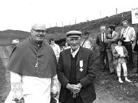 Archbishop Cunnane with the Church sacristan on Clare Island - Lyons0009155.jpg  Archbishop Cunnane with the Church sacristan on Clare Island. (Neg 41A)