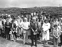 Clare Island school centenary. - Lyons0009165.jpg  Clare Island school centenary. Listening to the mass over the public address. (Neg 20 20A)