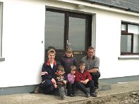 A young Clare Island family. - Lyons0009241.jpg  Clare Island. A young Clare Island family.