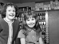 Roving camera in Claremorris, August 1986.. - Lyons0013269.jpg  Roving camera in Claremorris. Two young girls. August 1966. : 19660812 Roving Camera Claremorris 3.tif, Claremorris, Lyons collection