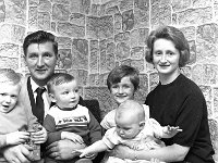 Roving camera in Claremorris, August 1986.. - Lyons0013280.jpg  Roving camera in Claremorris. Claremorris businessman Willie Creighton and his wife. August 1966. : 19660812 Roving Camera Claremorris 14.tif, Claremorris, Lyons collection