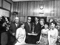 Ham Fair Brandy & Punch Reception in Claremorris, August 1970. - Lyons0013317.jpg  Committee of Claremorris Ham Fair Festival with the trophy for the "Ham Fair", August 1970. : 1970 Misc, 19700821 Ham Fair Brandy & Punch Reception in Claremorris 6.tif, Claremorris, Lyons collection