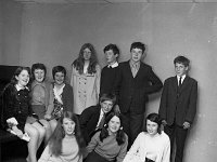 Mayo Community Leaders Group Exhibition in the Town Hall Claremorris, May 1971. - Lyons0013343.jpg  Students attending the Mayo Community Leaders Group Exhibition in the Town Hall Claremorris. : 19710513 Mayo Community Leaders Exhibition 4.tif, Claremorris, Lyons collection