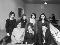 Public speaking in Claremorris, March 1972. - Lyons0013366.jpg  Contestants. Public speaking in Claremorris, March 1972. : 1972 Misc, 19720310 Public speaking in Claremorris 2.tif, Claremorris, Lyons collection