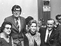 Claremorris Ham Fair Reception, August 1972. - Lyons0013373.jpg  Claremorris Ham Fair Reception, August 1972. Mrs Mc Hugh; John and Flor Hingerton, Castlebar and Vincent Mc Hugh, Castlebar. : 1972 Misc, 19720816 Ham Fair Reception in Claremorris 4.tif, Claremorris, Lyons collection