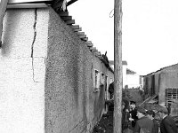 Bomb Blast at Claremorris Town Hall, November 1972. - Lyons0013405.jpg  Bomb Blast at Claremorris Town Hall, November 1972.  It was claimed it was bombed by the opposition, another dance hall in Cong. : 1972 Misc, 19721107 Bomb Blast at Claremorris Town Hall 5.tif, Claremorris, Lyons collection