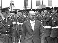 Glor na nGael Presentations in Claremorris, May 1976 - Lyons0013466.jpg  Glor na nGael Presentations in Claremorris, May 1976. President O' Dalaigh inspecting the guard of honour. : 1976 Misc, 19760530 Glor na nGael Presentations in Claremorris 2.tif, Claremorris, Lyons collection