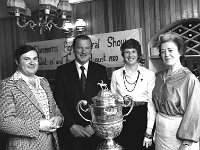 Claremorris Agricultural Show Press Conference, July 1980 - Lyons0013490.jpg  Claremorris Agricultural Show Press Conference. Arthur Hanley Chairman Claremorris Agricultural Show with Gay and Carmel Nevin from the Beaten Path and Monica Carr, Rte, Agricultural journalist. July 1980. : 19800728 Claremorris Agricultural Show 6.tif, Claremorris, Lyons collection