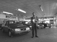 Griffith's Garage, Claremorris, September 1988. - Lyons0013516.jpg  John Brady, Sales Manager Griffith's garage, Claremorris,  September 1988 : 19880903 Griffith's Garage 9.tif, Claremorris, Lyons collection