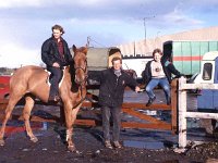 Hanleys' Riding School Claremorris, February, 1989. - Lyons0013527.jpg  Hanleys' Riding School Claremorris, February, 1989. Cormac Hanley's sons who became champion show jumpers. : 19900216 Hanley's Riding School Claremorris 4.tif, Claremorris, Farmers Journal, Lyons collection