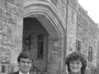 Marie O'Connell Assistant Manager and Deputy Manager, Ashford Castle, Cong, May 1984. - Lyons0018768.jpg  Marie O'Connell Assistant Manager and Deputy Manager, Ashford Castle, Cong, May 1984. : 19840518 Assistant and Deputy Manager.tif, Cong, Lyons collection