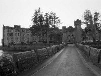 Bridge into Ashford Castle, Cong, December 1984 - Lyons0018773.jpg  Bridge into Ashford Castle, Cong, December 1984 : 19841205 Bridge entrance into Ashford Castle.tif, Cong, Lyons collection