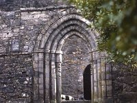 Doorway in Cong Abbey, March 1991. - Lyons0018853.jpg  Doorway in Cong Abbey, March 1991. : 19910312 Cong Abbey.tif, Churches, Cong, Lyons collection