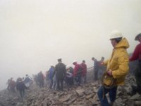 Reek Sunday, climbing Croagh Patrick, 1987 - Lyons00-20589.jpg  Climbing Croagh Patrick on Reek Sunday. : 19870725 Reek Sunday 1.tif, Croagh Patrick, Lyons collection