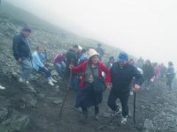 Reek Sunday, climbing Croagh Patrick, 1987 - Lyons00-20600.jpg  Climbing Croagh Patrick on Reek Sunday. : 19870725 Reek Sunday 4.tif, Croagh Patrick, Lyons collection